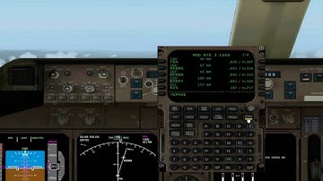 PMDG 747 FMC tutorial part2