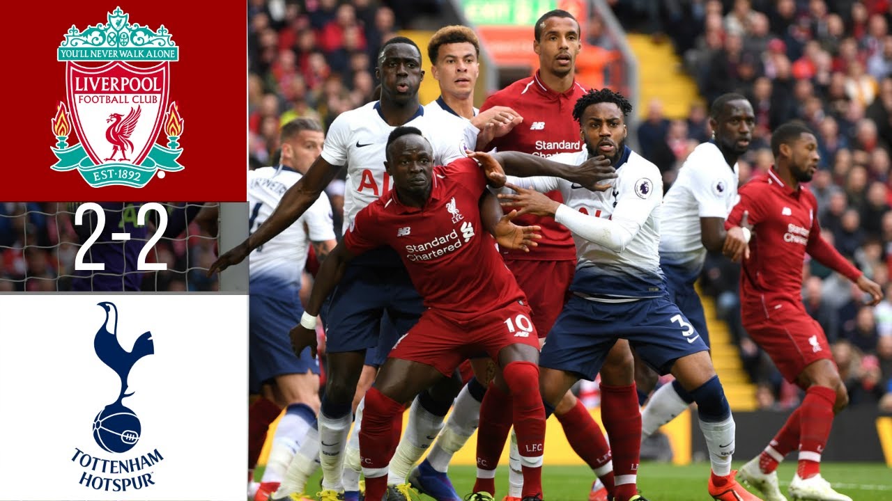 Liverpool vs Tottenham 2-2 I All Goals & Highlights Full HD - YouTube
