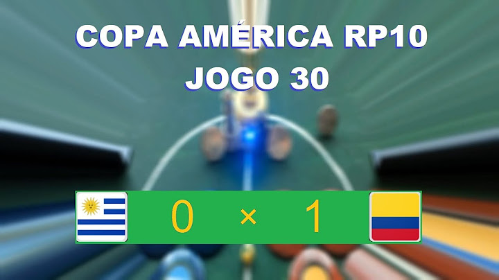 🇺🇾URUGUAI 0 X 1 COLÔMBIA🇨🇴 (Futebol de Botão) - JOGO 30
