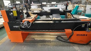 Automatic feeding cnc wood turning lathe machine for making baseball bats