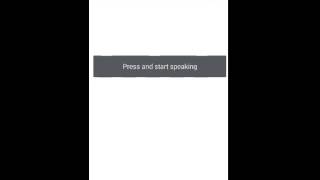Android Utterance Demo