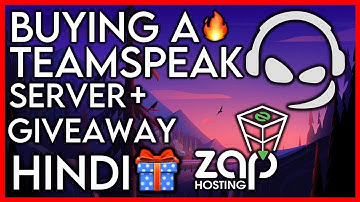 Buying a TeamSpeak Server + Giveaway 🔥 | Zap Hosting - Hindi | Yuvraj Verma