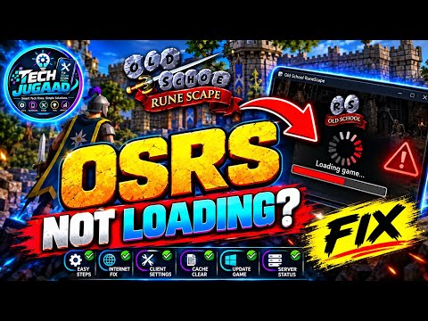OSRS Not Loading? How to Fix Old School RuneScape Not Loading | OSRS Loading Problem Fix #roblox
