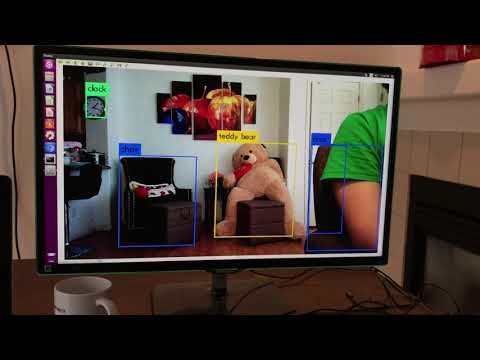 YOLO running on NVIDIA Jetson TX2 Real Time Object Detection