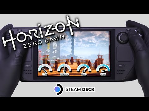 Horizon Zero Dawn | Steam Deck Graphics Comparison | Steam OS