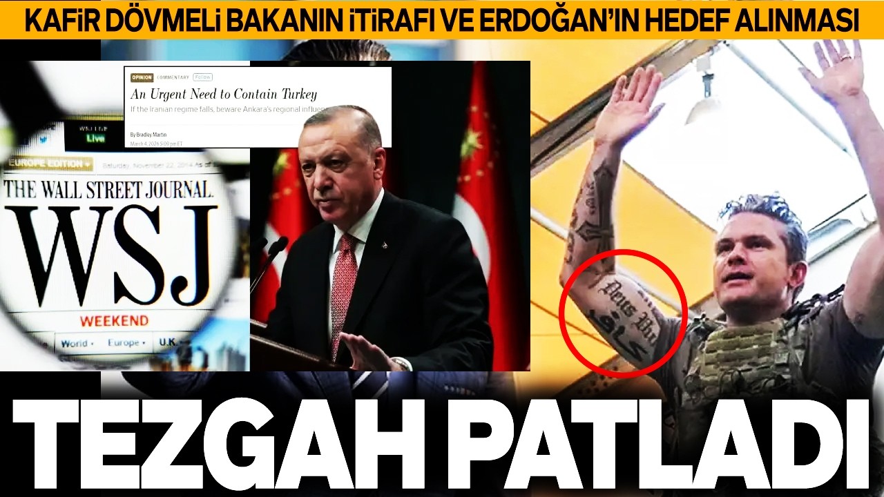 İRAN TEZGAHI BÖYLE PATLADI. WSJ'NİN ERDOĞAN ÇIKIŞI VE HEGSETH'İN İTİRAFI. SALİH TUNA SESLİ MAKALE