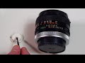 How to repaint Lens Markings / Lettering on Vintage Manual Camera Lenses