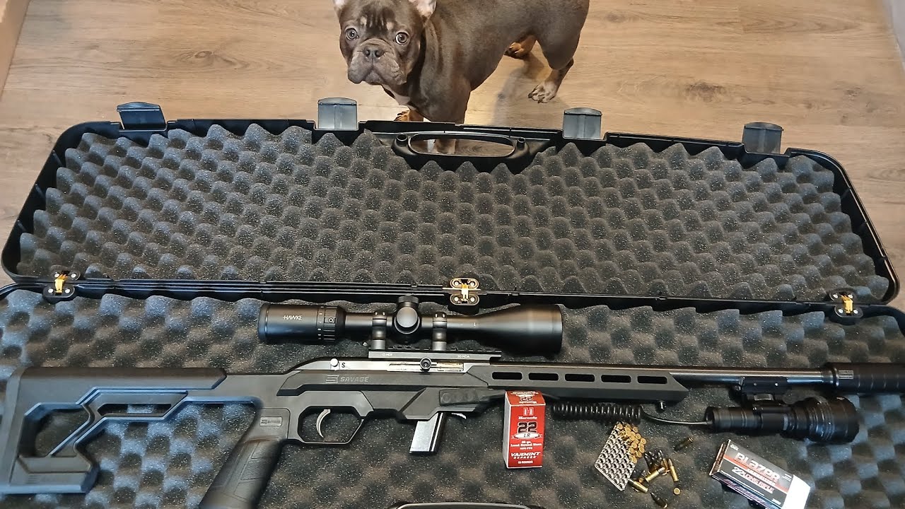 Savage 64 presigion  22lr  / стреляем на 50 / стреляем на 100 метров