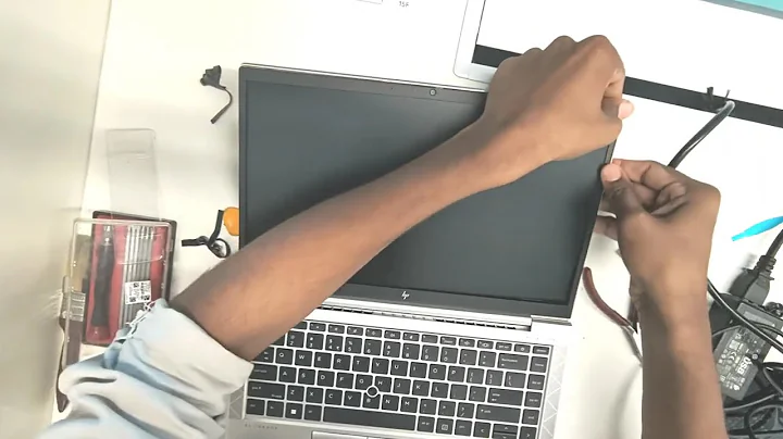HP EliteBook 840 G7 ka display kaise replace kare|How to replace display of hp EliteBook 840 G7 lap