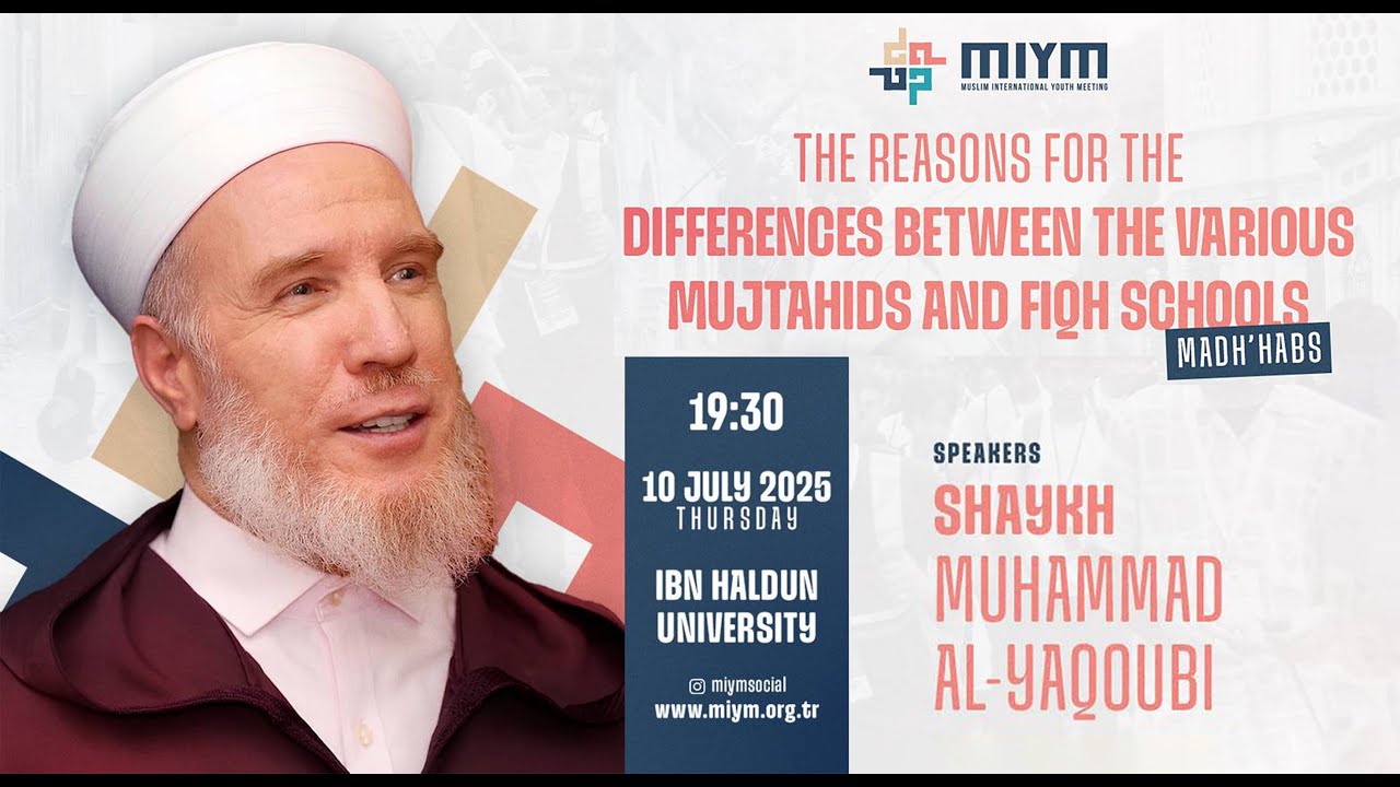 LIVE | Shaykh Muhammad Al-Yaqoubi – MIYM Summer Camp 2025 | Istanbul