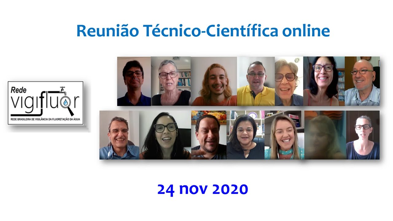 Rede Vigifluor - Reunião Técnico-Científica online - 24 nov 2020 