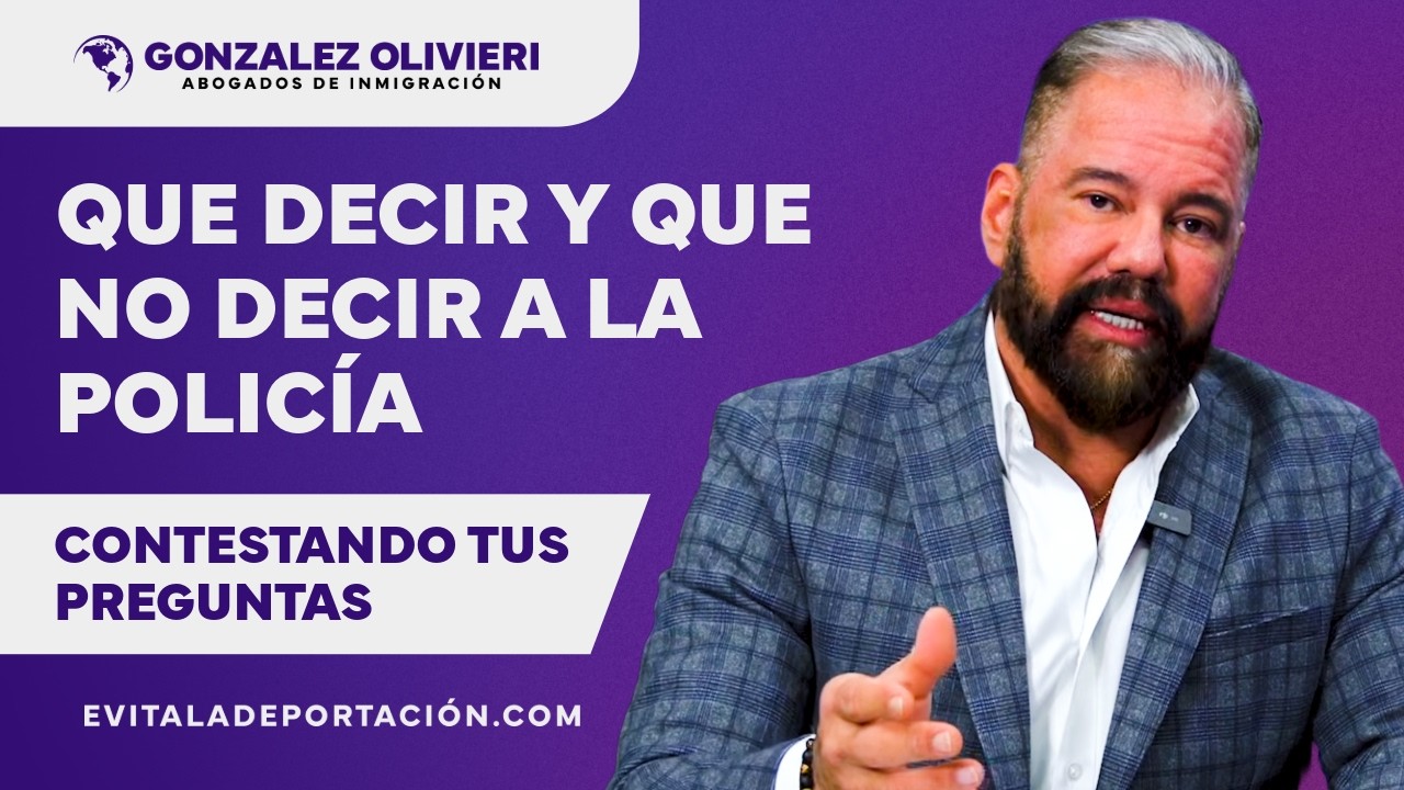 ¿Sabes qué decir y qué NO decir si te detiene la policía? | Raed ...