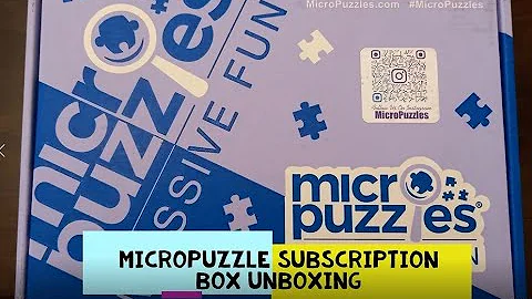 MicroPuzzle Box Unboxing