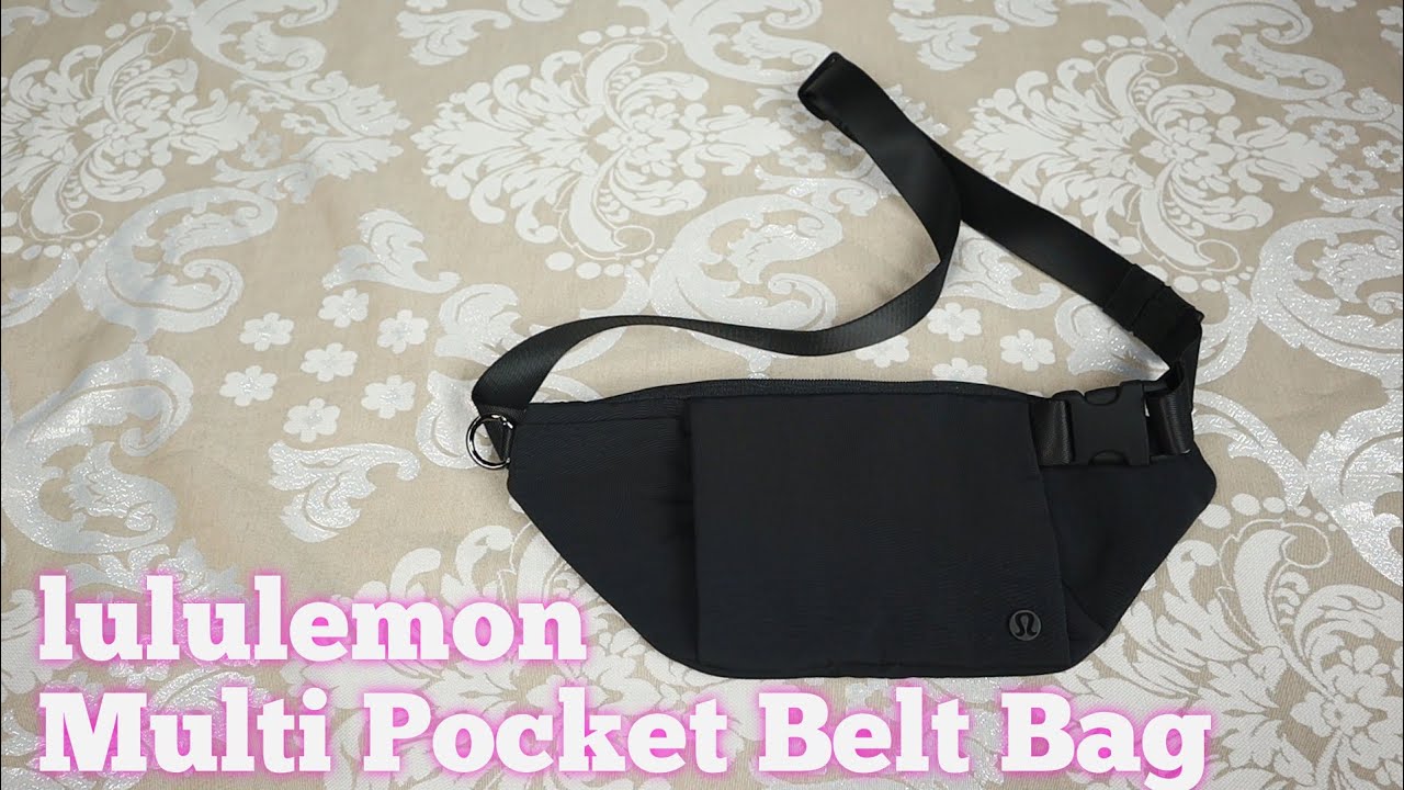 Multi-pocket bag strap