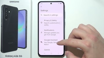 Samsung A36 5G: How to Switch from Gemini to Google Assistant