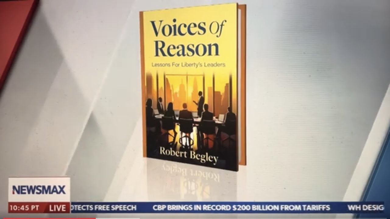 Robert Begley Discussing Voices of Reason on NewsMax.