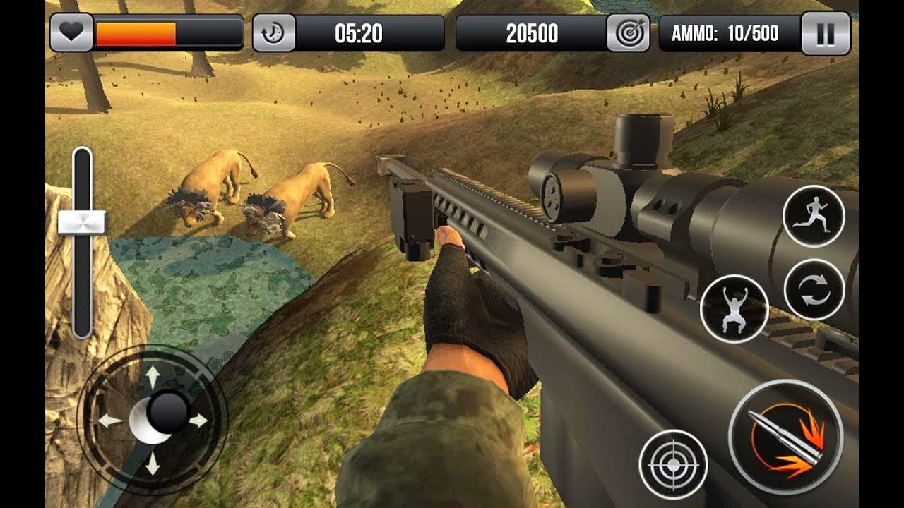 lion shooting game