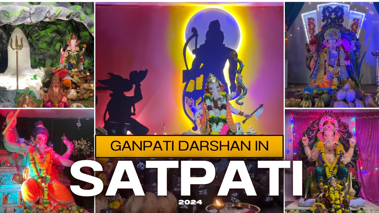 Ek भटकंती का Pravaas पुरे SATPATI गाव 🔥के GANESH जी 👑का और ऊन के सार्वजनिक मंडल से बातचित!!😍🙏