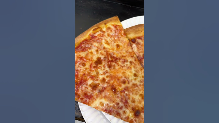 I tried New York Dollar Slice Pizza
