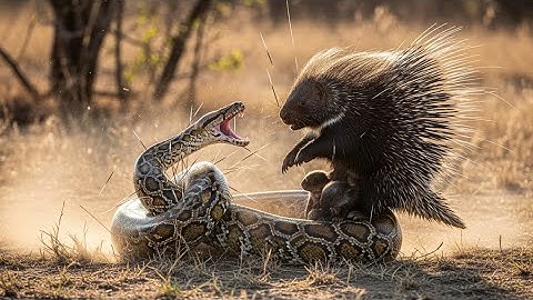 "Python vs Porcupine - The PAINFUL Truth Will SHOCK You!"