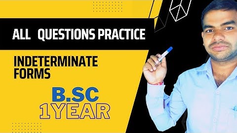 indeterminate form All questions practice||sabhi indeterminate forms ke questions #maths #education