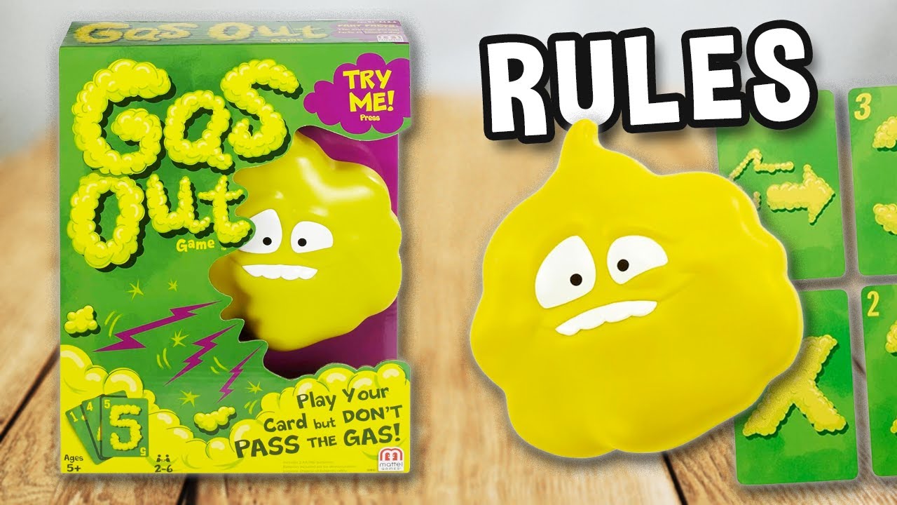 Gas Out How to play GAS OUT game (official rules, instructions and gameplay ...