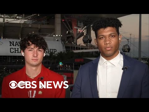 Indiana and Miami students reflect on season lead-up to football championship
