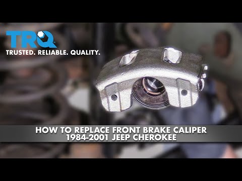 How to Replace Front Brake Caliper 1984-2001 Jeep Cherokee