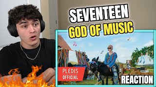 SEVENTEEN (세븐틴) 'God Of Music' Official MV REACTION!