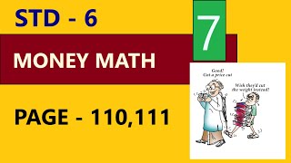 Money Math Std-5 Pages 110111 Keralasylllabus