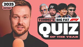 Tommo's Big Fat F1 Quiz of the Year (2025 Edition).