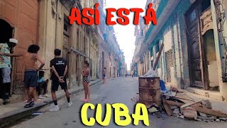 Así está CUBA ACTUALMENTE 2024 / Así están las calles de La Habana, Cuba.