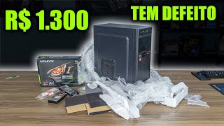 [M-TN 1300] ゲーミングPC ACHEI ESSE PC GAMER POR 1300 REAIS, MAS JÁ VEIO COISA ESTRAGADA