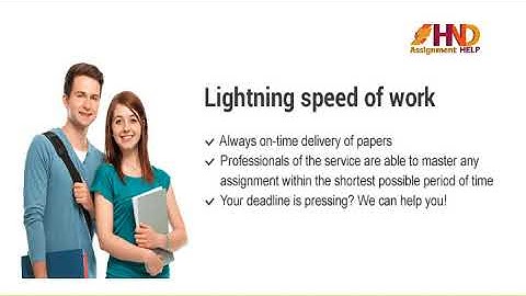 Assignment Help |Hnd