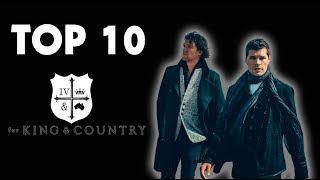 Top 10 For King & Country Gospel Internacional #forkingandcountry #top10