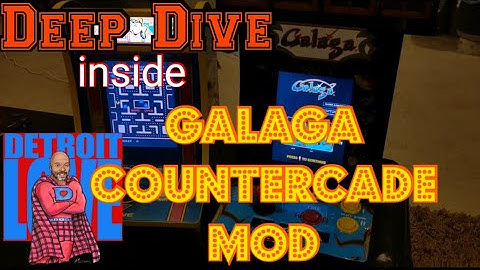 A Deep Dive: Arcade1UP Galaga Countercade Mod Part List