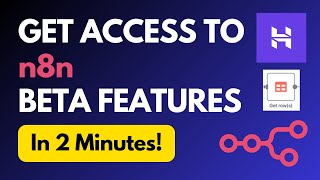 How to Get New n8n Beta Features (2025) | n8n Data Tables Update