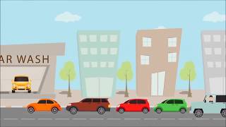 WahaWash After Effects Carwash App Explainer Video screenshot 4
