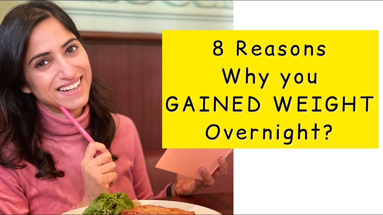 8 reasons of sudden weight gain shorts by GunjanShouts YouTube