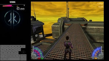 Jedi Academy any% tutorial: Strafe jumping and elevation boosting (eboosting)