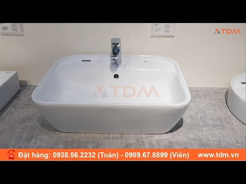 TDM.VN | Review lavabo đặt bàn Inax L-296V (AL296V) chậu rửa mặt cao cấp giá tốt nhất