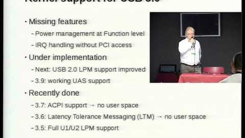 Oliver Neukum - The state of USB 3.0 - openSUSE Conference 2013