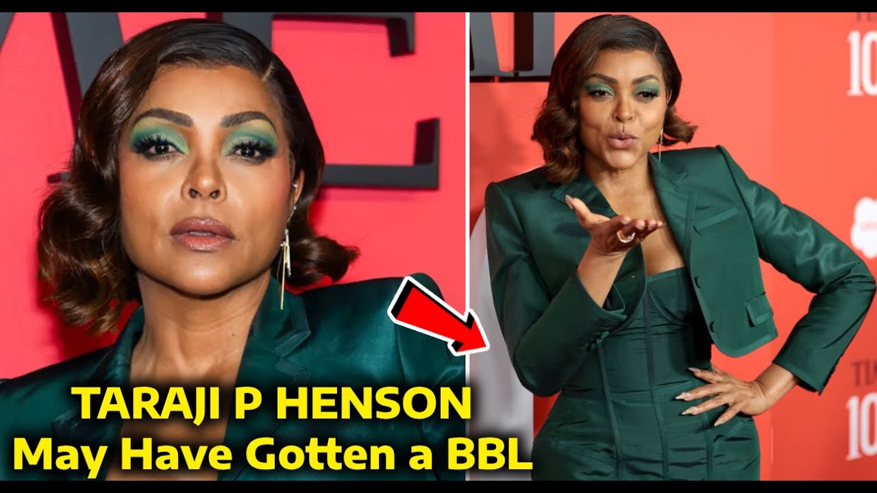 They’re Saying TARAJI P HENSON May Have Gotten a BBL … Them HIPS DON’T LIE!! (PICS)