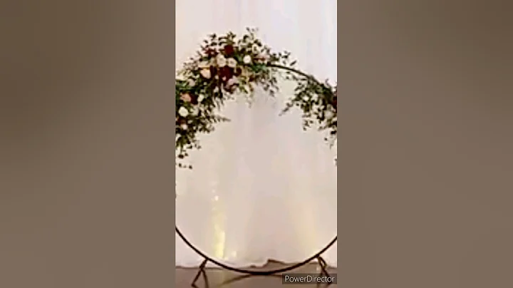 simple wedding backdrop Decor ideas DIY #shorts #youtubeshorts #youtube #shortvideo #viral