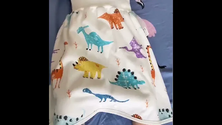 Unisex Comfy Children's Adult Diaper Skirt Shorts 2 In 1