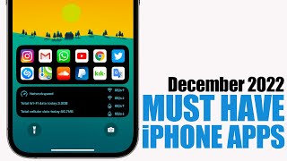 MUST HAVE iPhone Apps - December 2022 !