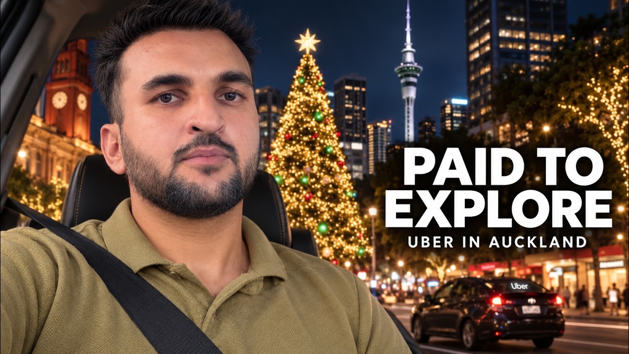 Driving Uber in stunning city Auckland—getting paid dollars💰to explore ...