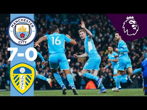 HIGHLIGHTS | Man City 7-0 Leeds | Foden, Grealish, De Bruyne x2, Mahrez, Stones 