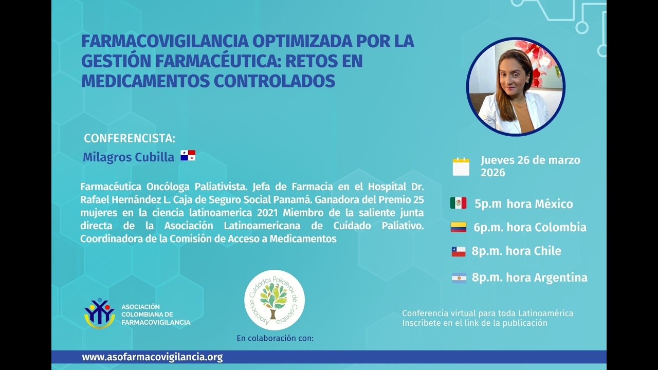 #webinar : Farmacovigilancia optimizada por la gestión farmacéutica