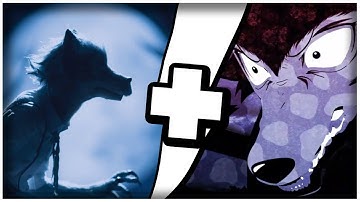 beastars op 1 but with op 2 music (Kaibutsu - YOASOBI)